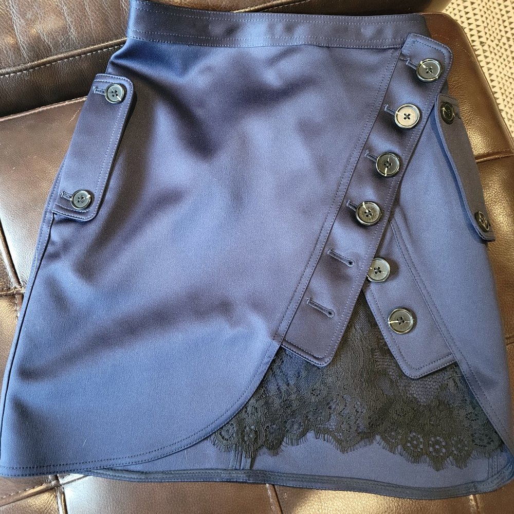 Self Portrait Utility Mini Skirt